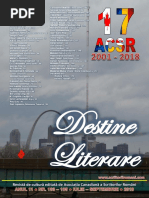 Destine Literare August 2013