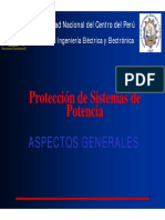 Protección de Sistemas de Potencia  - Aspectos Generales 