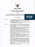 SK BUPATI (Penetapan Formasi) PDF