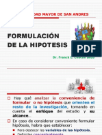 Tema #3 Formulación de La Hipotesis