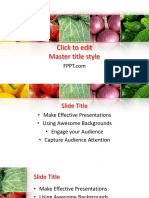 160045 Vegetables Template 16x9