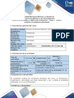 Guía de Actividades y Rúbrica de Evaluación Fase 1 Leer y Analizar El Problema Planteado