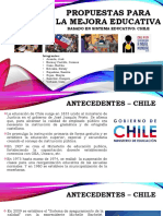 Propuesta Para La Mejora Educativa CHILE Pre Final