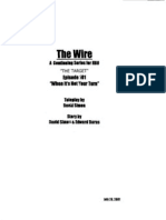 The Wire Season 1x Episode 01 - The Target Script