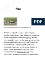 Pertanian - Wikipedia Bahasa Indonesia, Ensiklopedia Bebas PDF