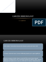 Cancer Immunology: E. A. Jalal PH.D