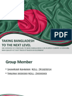 Taking Bangladesh To The Next Level