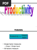 Productivity