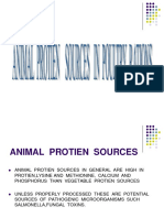 Animal Protien Sources in Poultry Rations1