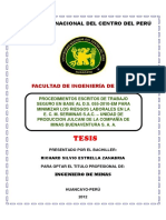 Tesis Rez Facultad de Minas Uncp PDF