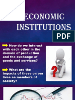 Economic Institutions
