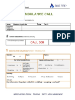 Emergency Call Sheet