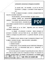 ME PD-15-2305-08: Compartimentul Prevenirea Şi Stingerea Incendiilor