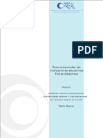 FichDid - Ficha - 05 Debemos Creerle A Las Evaluaciones Estandarizadas