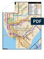 Mapa Subte Nueva York 1