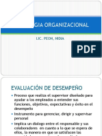 Evaluacion de Desempeño