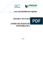 INSTRUCTIVO (R-011.3) - Aforo de Pozos de Agua PDF