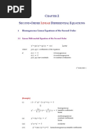 Chapter 2 - 2nd Order Differential Equations PDF