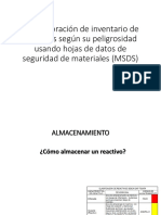 p5. Elaboracion de Inventario de Reactivos...