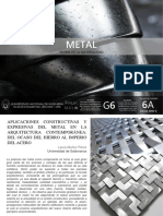 t6a g6 Materialidad Metal