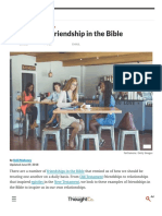 Inspiring Bible Friendships That Teach Loyalty and Sacrifice