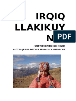 Irqiq Llakikuynin Obra DEYNER MOSCOSO