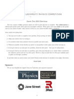 PUPC 2015 Onsite Problem