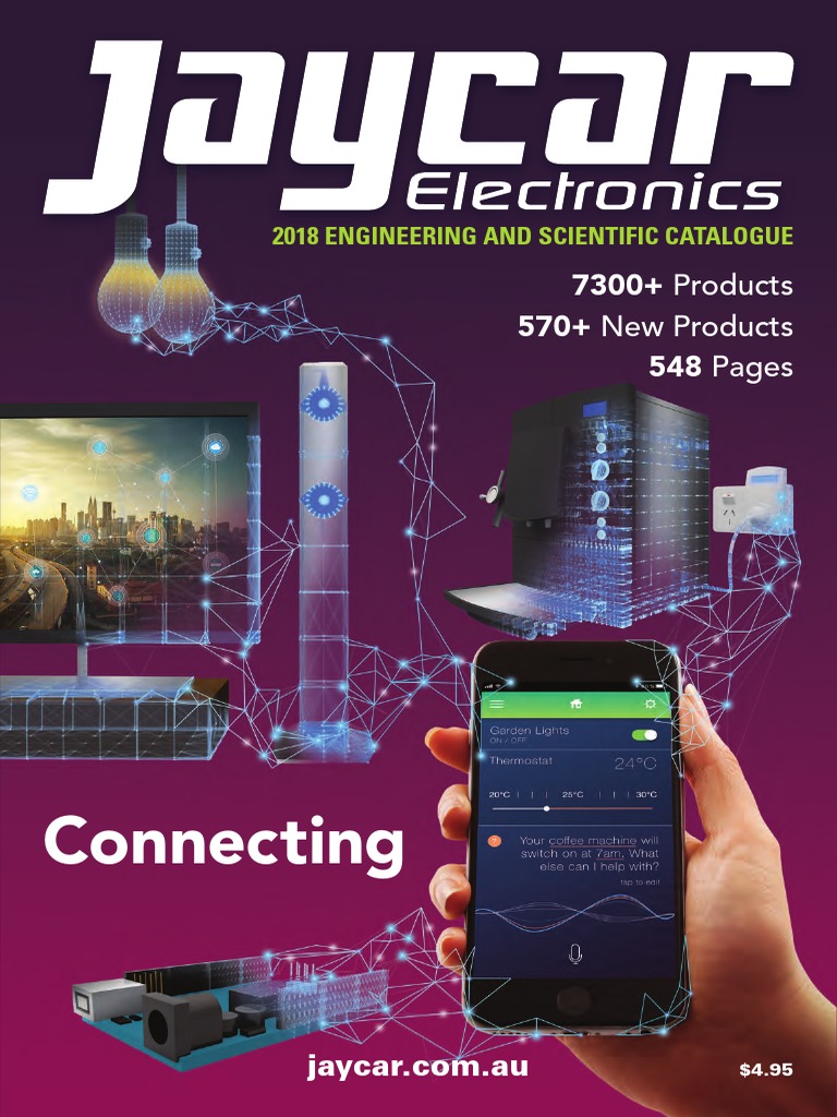 Jaycar 2018 Catalogue AU, PDF, Electrical Connector