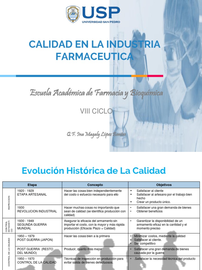 Control de Calidad en la Industria Farmacéutica | PDF | Medicamentos ...