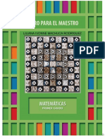 1° Libro de Texto Del Maestro Matematicas PDF