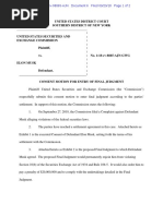 SEC Settlement With Elon Musk