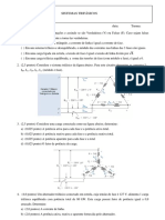 Lista de Exercícios Sistemas Trifásicos