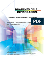 Actividad 1. Investigación y Sociedad Del Conocimiento