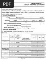 Franklin Proj Quality Pers Qualif - Rev.2017-Example