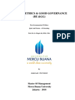 3,1, BE & GG, Abdul Latif., SE, Prof. Dr. Ir. Hapzi Ali, MM, CMA, Environmental Ethich, Mercu Buana University, 2018.