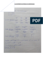 Jacobiano de Los Diferentes Sistemas de Coordenadas