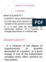 The Concept of Elasticity KRJ