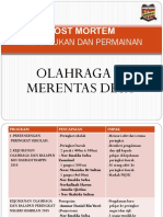 Post Mortem Olahraga & Merentas Desa 2018