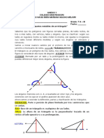 Definiciones de Mediana, Mediatrices