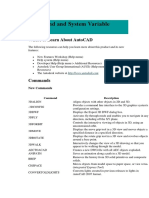 Command and System Variable History: Where To Learn About Autocad