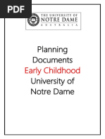 ece planning documents