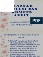 Standar Profesi Dan Komite Audit