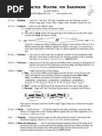 Download Daily Practice Routine for Saxophone by m6w5a SN38976768 doc pdf