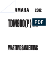 Wartungsanleitung Yamaha TDM 900 (P) Ab 01-03 (German)