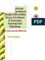 Sistem Informasi Geografis Persebaran Penyakit ISPA (Infeksi Saluran Pernafasan) Di Kecamatan Kemuing Kota Palembang.