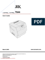 Lexmark T642 PDF