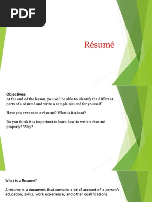 Resume