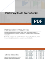 Distribuição de Frequências