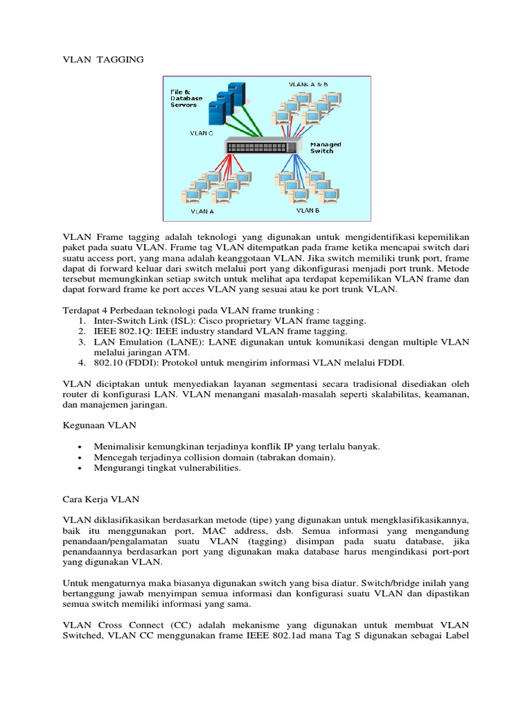 Vlan Tagging | PDF | Komputer