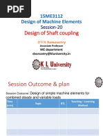 15ME3112 Design of Machine Elements